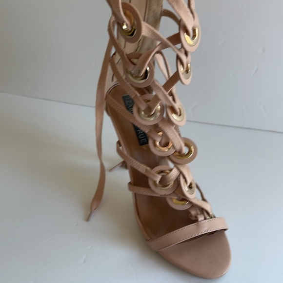 COPY - Izabella Rue Nude Pink Size 8 Lace up Style Laurna - Picture 4 of 10